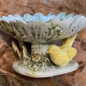 ⚜️ VINTAGE Soap Dish  ITALIAN HANDPAINTED  SOAP DISH Ucago  VNPLVC